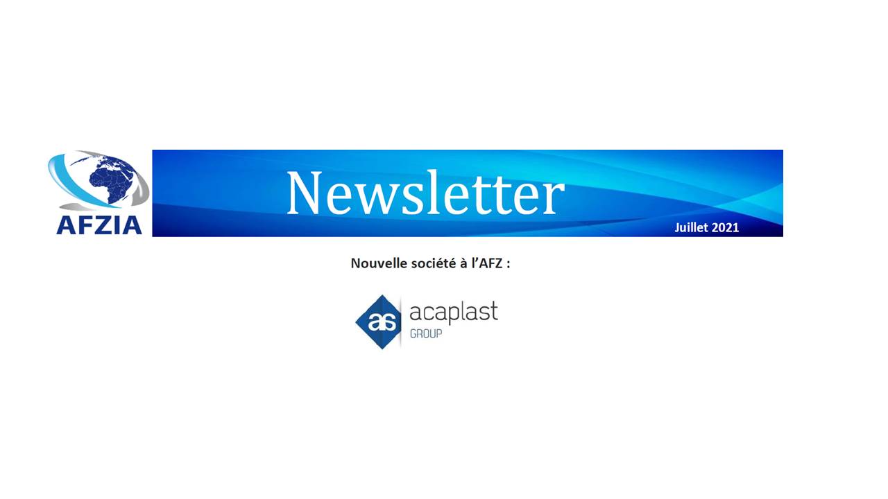 Acaplast rejoint l'AFZIA (Atlantic Free Zone Investors Association)